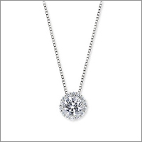 Pt900 ダイヤモンド ネックレス Pt900 ダイヤモンド ネックレス