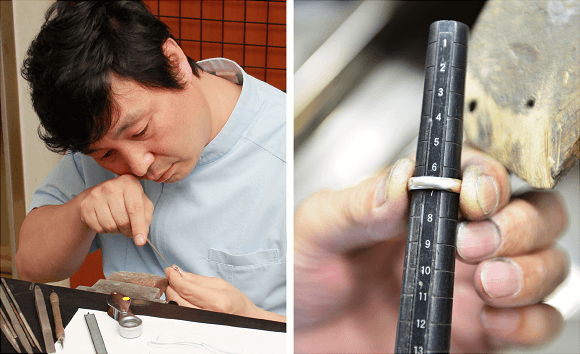 STEP3 丁寧にハンドメイド
