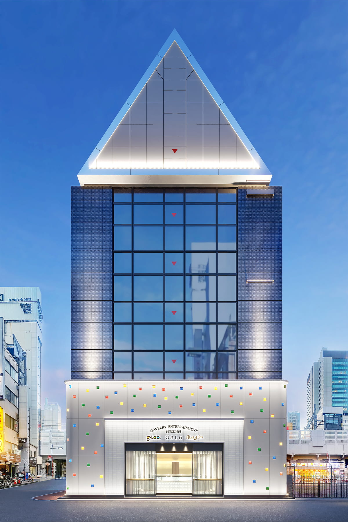 御徒町のGALA JEWELRY本店ビル外観
